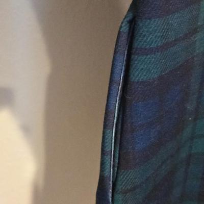 Blue & Green Scottish Plaid Dress
