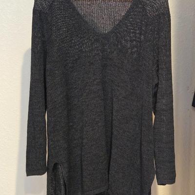 Eileen Fisher Black Knit Top