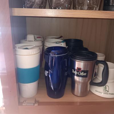 TRAVEL CUPS, NO SPILL COFFEE MUGS AND DRINKWARE