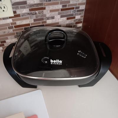 BELLA ELECTRIC FRYING PAN, SEAL A MEAL, GRINDER AND MORE