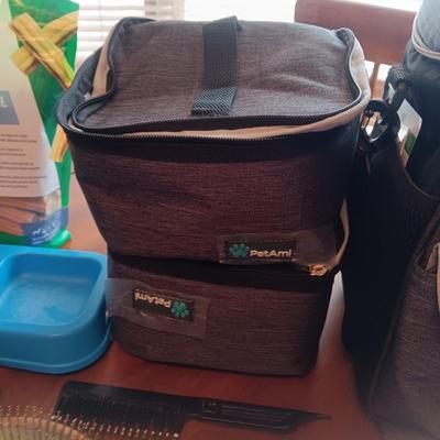 PET AMI TRAVEL PET BAG, TOYS, PET TAG, SONIC PET TRAINER AND MORE