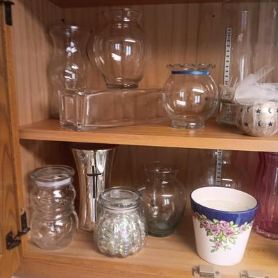 A WIDE VARIETY OF VASES