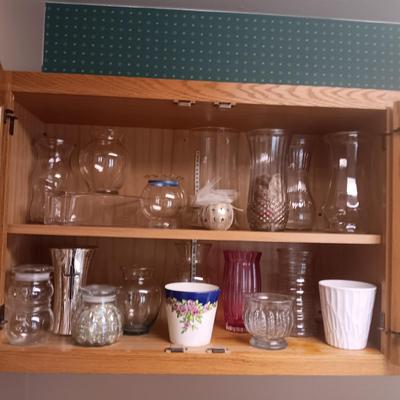 A WIDE VARIETY OF VASES