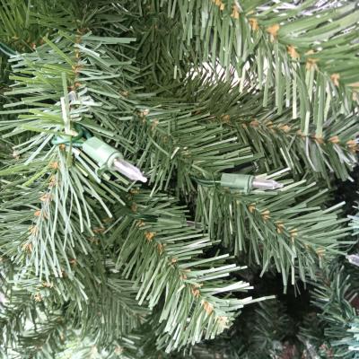 2 LIGHTED 7 FOOT CHRISTMAS TREES