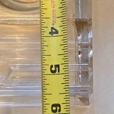 Antique Art Deco Sengbusch Inkwell Ink Pen Stand Glass Desk Office Decoration