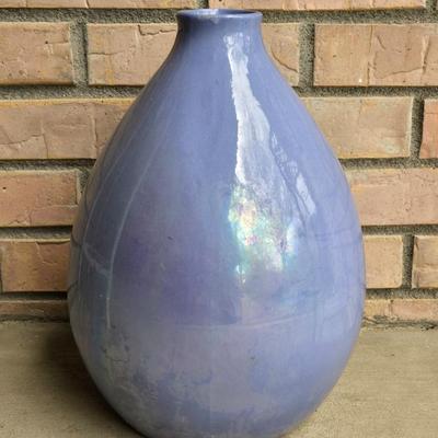 Iridescent Purple Vase