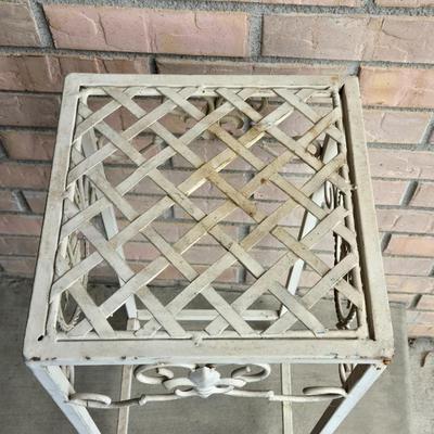 Metal Outdoor Table #2