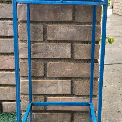 Blue Metal Table #1