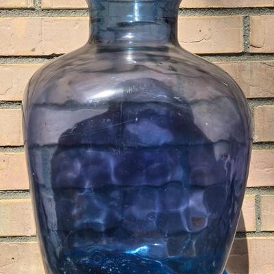 Large Cobalt Blue Glass Jug