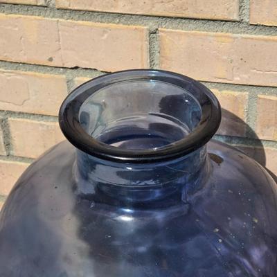 Large Cobalt Blue Glass Jug