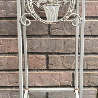 Ivory Metal Table #3