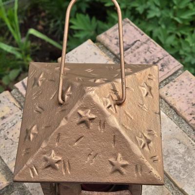 Very Heavy Small Cast Iron Lantern
