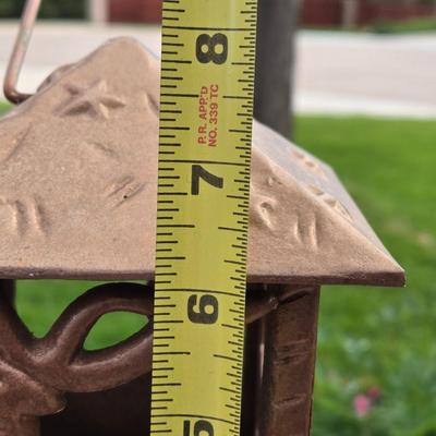 Very Heavy Small Cast Iron Lantern