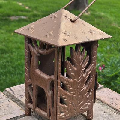 Very Heavy Small Cast Iron Lantern
