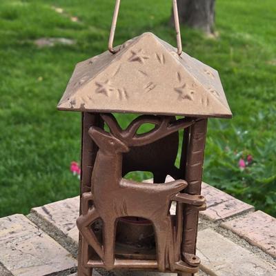 Very Heavy Small Cast Iron Lantern