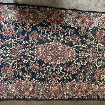Antique Persian Rug 58" Long x 35" Wide as Pictured.