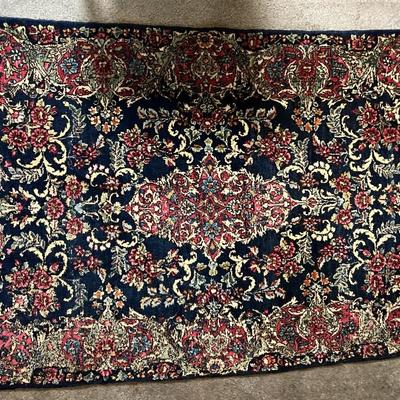 Antique Persian Rug 58" Long x 35" Wide as Pictured.