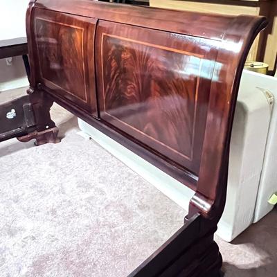 Gorgeous Solid Wood King Sized Sleigh Bed Frame