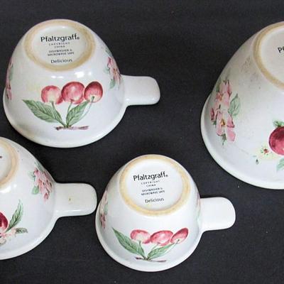 Pfaltzgraff Measuring Cup Set, Delicious Pattern