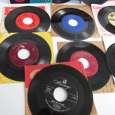 Lot of Old 45 Records: Frankie Laine, Carol Burnett, Patti Page, Conway Twitty, More