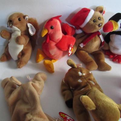 Lot of 9 Older Beanie Babies #2
