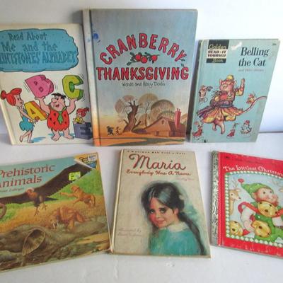 Six Vintage Kids Books
