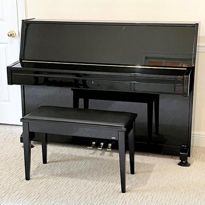 PEARL RIVER PIANO ~ Black Lacquer ~ Traditional Series ~ 43” Upright Piano ~ Plays Great