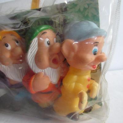 Adorable Set of the Seven Dwarves In Plastic Pouch