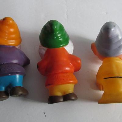 Adorable Set of the Seven Dwarves In Plastic Pouch