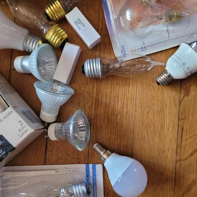 Lot of huge assortment of light bulbs