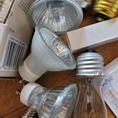 Lot of huge assortment of light bulbs