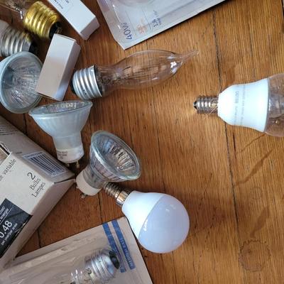 Lot of huge assortment of light bulbs