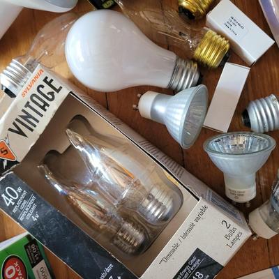 Lot of huge assortment of light bulbs