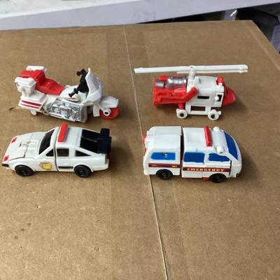 Lot of 4 Transformers autobots