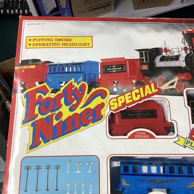 Forty niner special train set