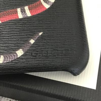 Gucci Black Snake Print Iphone 6/7/8 Case