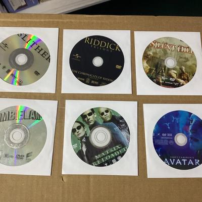 Lot of 6 dvds