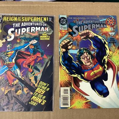 Lot of two Superman comics