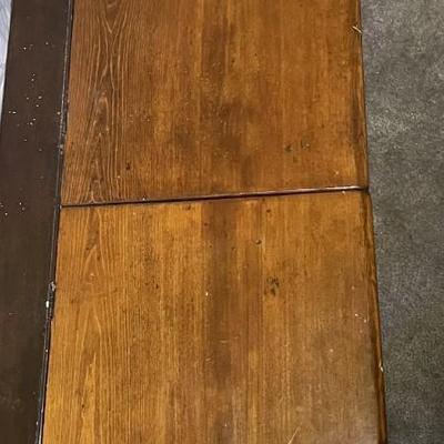 Antique 19th Century Large Pine Blanket Chest 62" Long, 19" Deep, & 21" Tall in Good Preowned Condition.