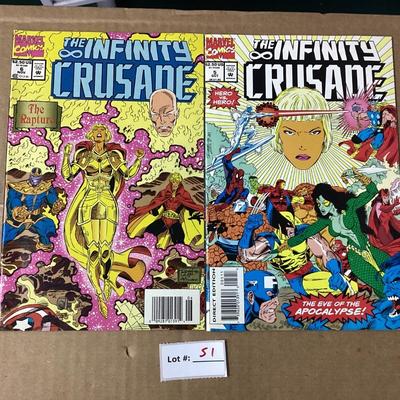 Lot of two comic books