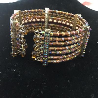 Colorful beaded bracelet