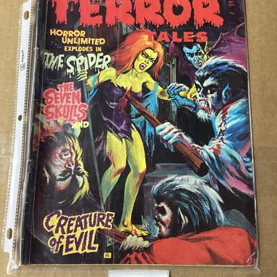 Vintage Terror Tales Magazine