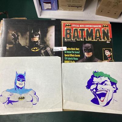 Vintage Batman collectibles