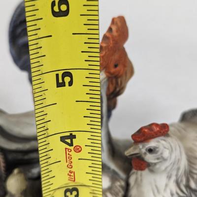 Porcelain F E I INC. 1985 Rooster Figurine