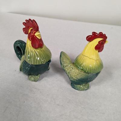 Rooster Salt & Pepper Shakers