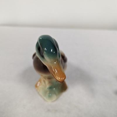 Ceramic Mallard Duck Figurine