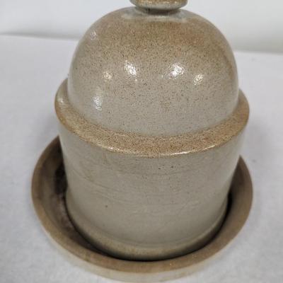 Salt Glaze Pottery Stoneware #4 Chicken Feeder