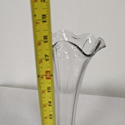 Tall Glass Vase