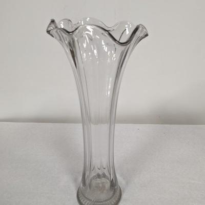 Tall Glass Vase