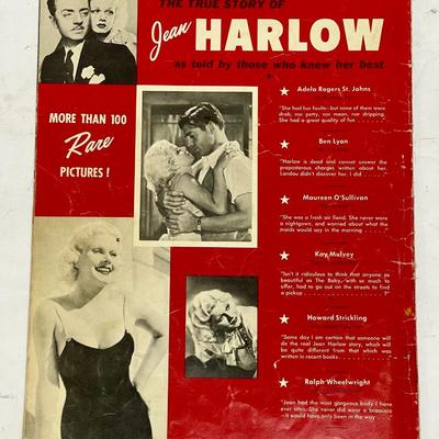 The True Story of Jean Harlow vintage Star Magazine